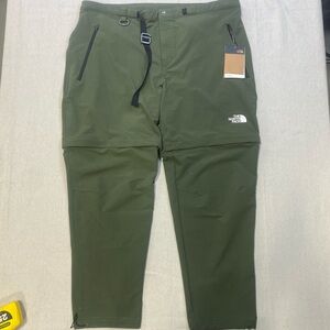 The North Face Men's Explorer Convertible Hiking Pants - Olive Green